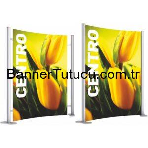 Centro stand Oval 2 Panel